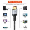 8K Cable 2.1 Ultra HD Braided
