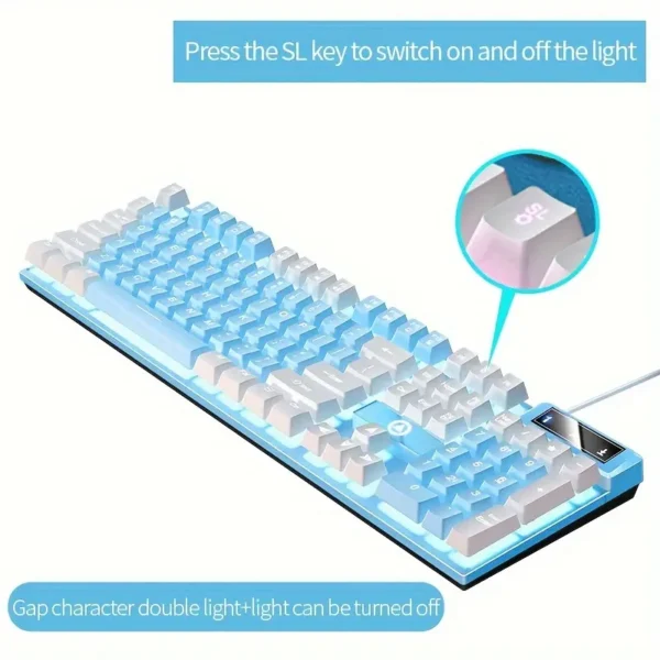YINDIAO Gaming Mechanical Keyboard