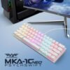 my-11134208-7r98u-lwy60isuxt9s15.jpg Armaggeddon MKA 1C Neo LED Backlight Mechanical Gaming Keyboard 61 Key Hot Swapable Black / White