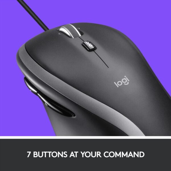 150b8e2d-d504-411d-9b0b-b29517704886.jpg Logitech - M500s Advanced Wired Optical Mouse with Hyper-fast Scrolling & Tilt - Wired - Black