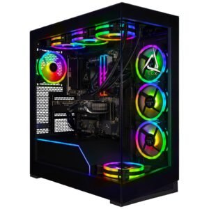 23ac5bf2-06bd-4b45-9799-87ea63f41421.jpg CLX - Horus Gaming Desktop - AMD Ryzen 9 9950X - 96GB DDR5 5600 Memory - GeForce RTX 5090 - 2TB NVMe M.2 SSD - 8TB HDD - Black