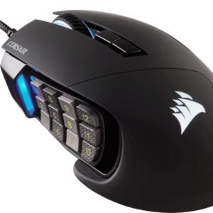 6393997_sd.jpg CORSAIR - Scimitar RGB Elite Wired Optical Gaming Mouse with 17 Programmable Buttons - Wired - Black