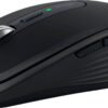 6539506_sd.jpg Logitech - MX Anywhere 3S Wireless Bluetooth Optical Fast Scrolling Mouse with Programmable Buttons - Wireless - Black