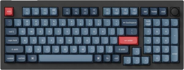 6a1c6f5e-c998-45e2-826c-648c677f3f1b-scaled-1.jpg Keychron - V5 Max 96% Custom Wireless RGB Mechanical Keyboard with Programmable QMK/VIA Hot-Swappable Red Switch - Black