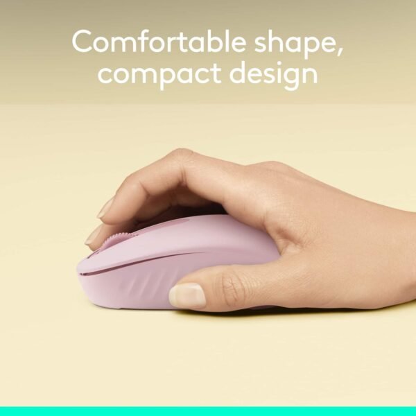 aee6a0ca-eef4-4173-a3a4-30579afea893.jpg Logitech - M196 Lightweight Bluetooth Wireless Optical Mouse Compact 3-Button Ambidextrous Mouse with Smooth Tracking - Wireless - Rose