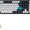 Keychron - Q6 Max 100% Custom Wireless RGB Mechanical Keyboard with Programmable QMK/VIA Hot-Swappable Brown Switch - Black