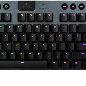 b5efd26c-f360-4501-9ddd-133cf753b425.jpg Logitech - G915 LIGHTSPEED TKL Wireless Mechanical GL Tactile Switch Gaming Keyboard with RGB Backlighting - Black